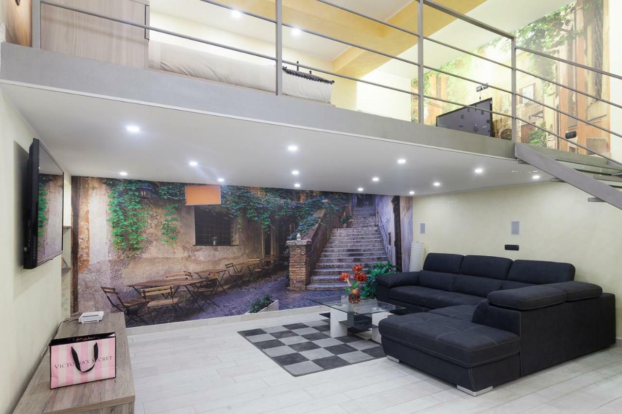 Trastevere Charming Loft Rom Exterior foto